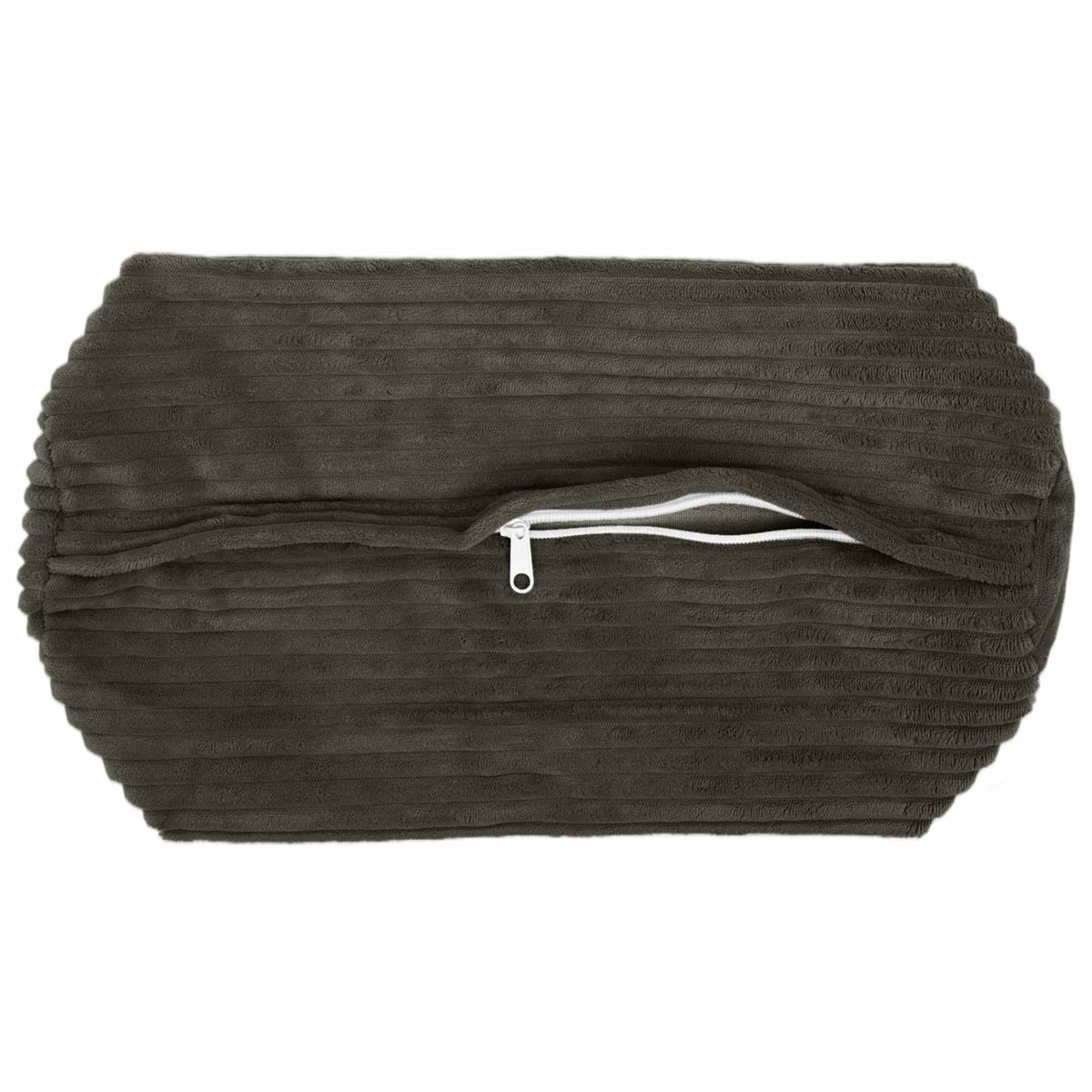 Pudebetræk 2 pcs HEERLEN Antracit Ø 15 x 40 cm cordfløjl