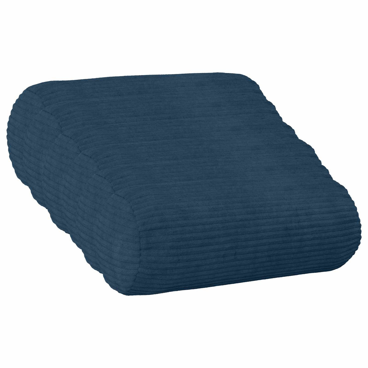 Pudebetræk 6 pcs HEERLEN Mørkeblå Ø 15 x 40 cm cordfløjl