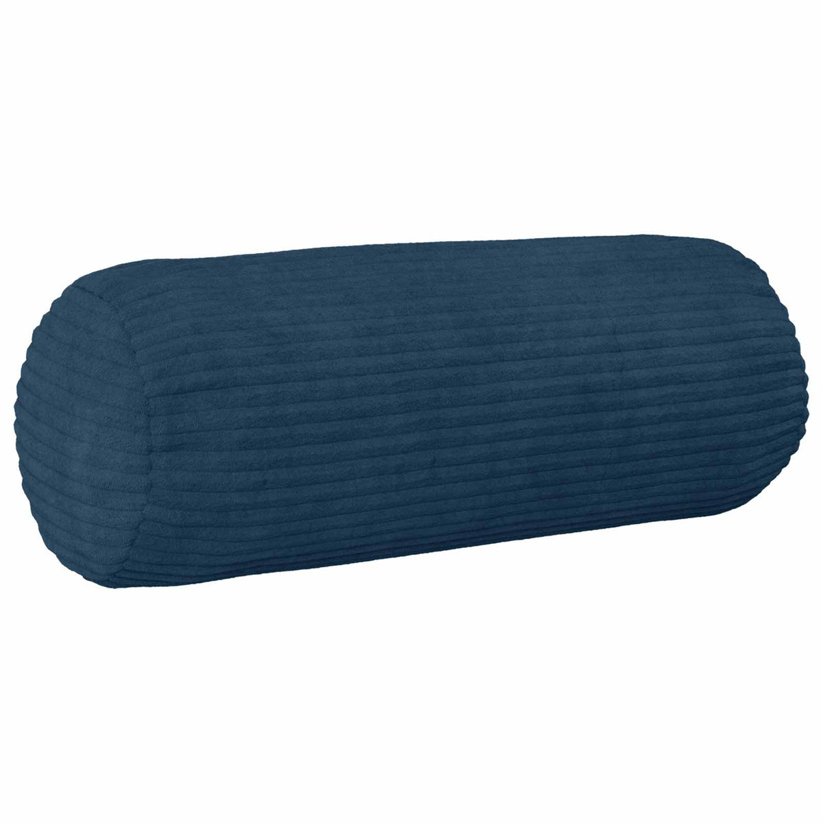 Pudebetræk 6 pcs HEERLEN Mørkeblå Ø 15 x 40 cm cordfløjl