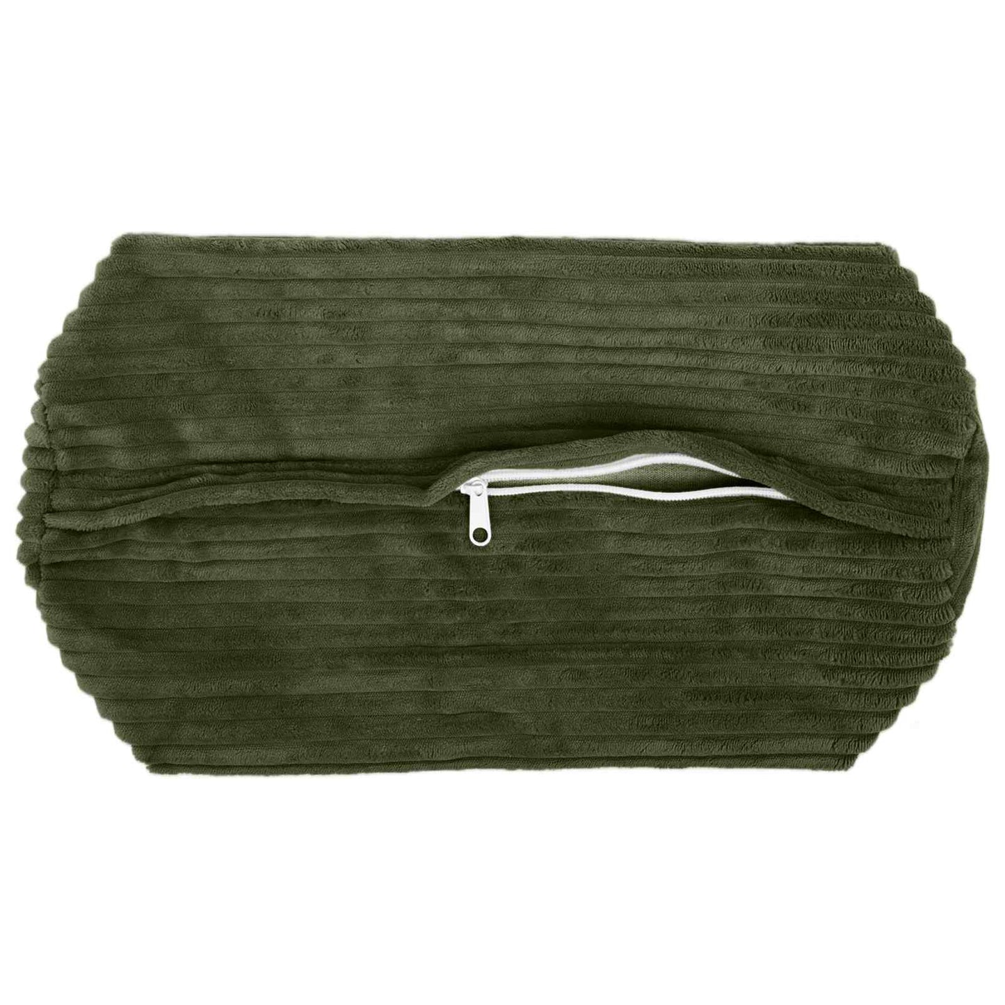 Pudebetræk 6 pcs HEERLEN Grøn Ø 15 x 40 cm cordfløjl