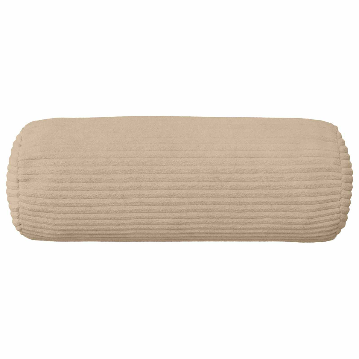 Pudebetræk 2 pcs HEERLEN Gråbrun Ø 15 x 40 cm cordfløjl
