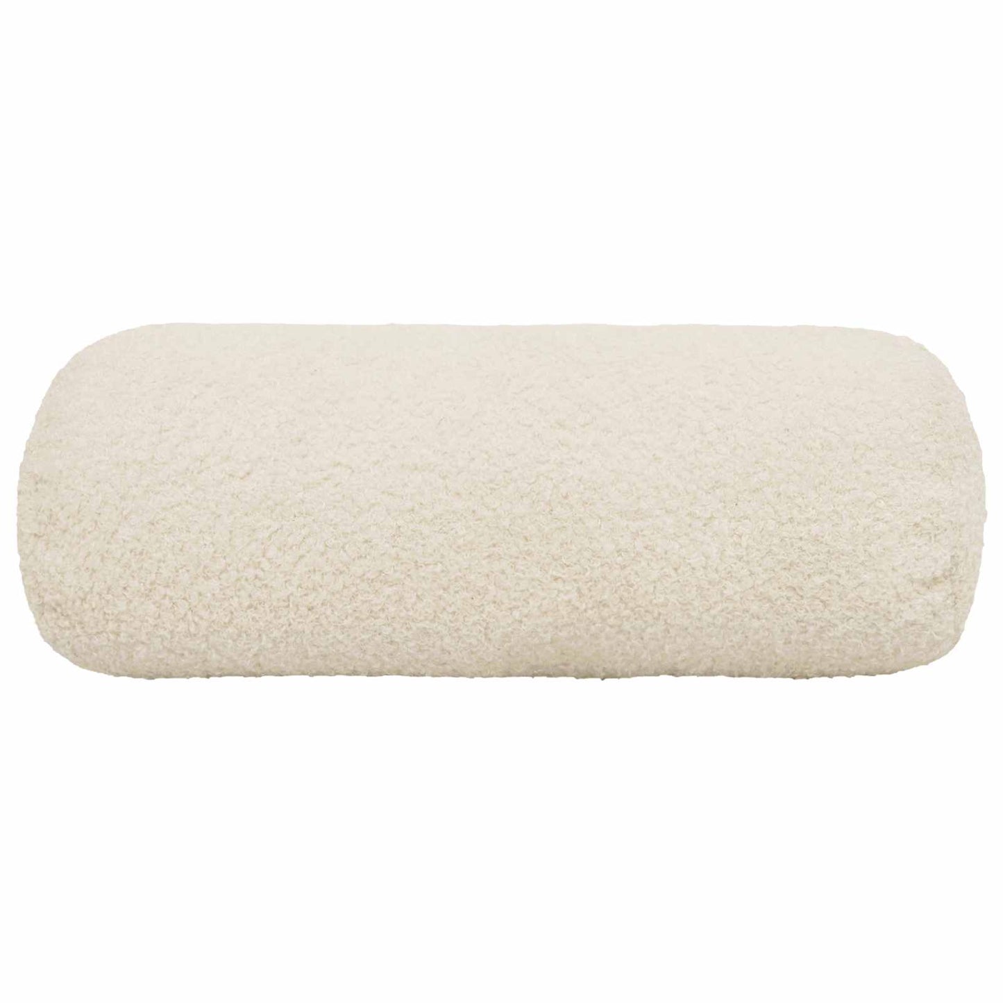 Pudebetræk 6 pcs HEERLEN Cremefarvet Ø 15 x 40 cm Bouclé