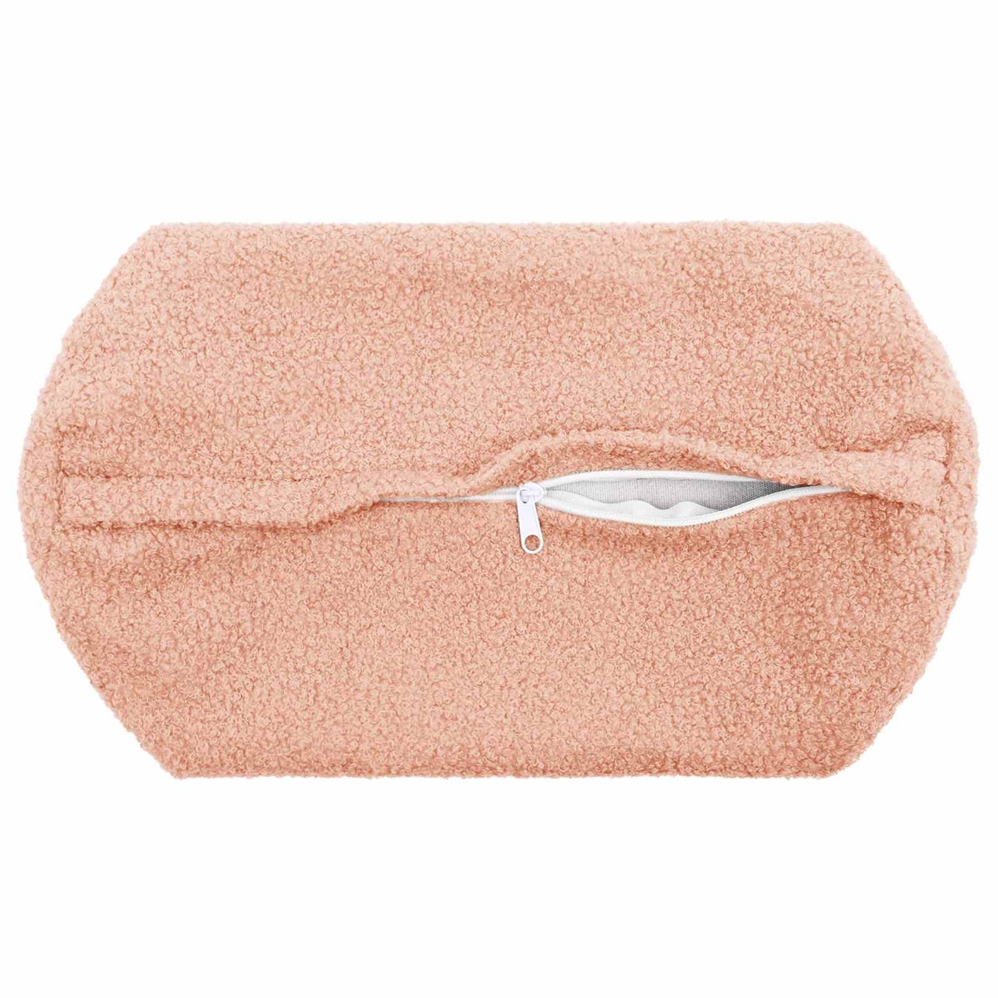 Pudebetræk 6 pcs HEERLEN Lyserød Ø 15 x 40 cm Bouclé