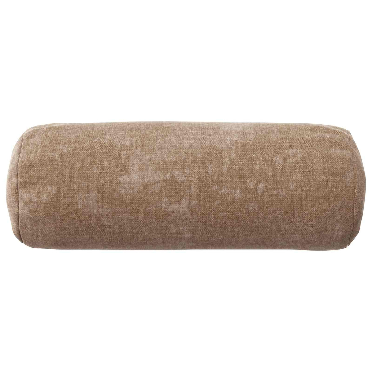 Pudebetræk 6 stk. HEERLEN Brun Ø 15 x 40 cm Chenille Stof