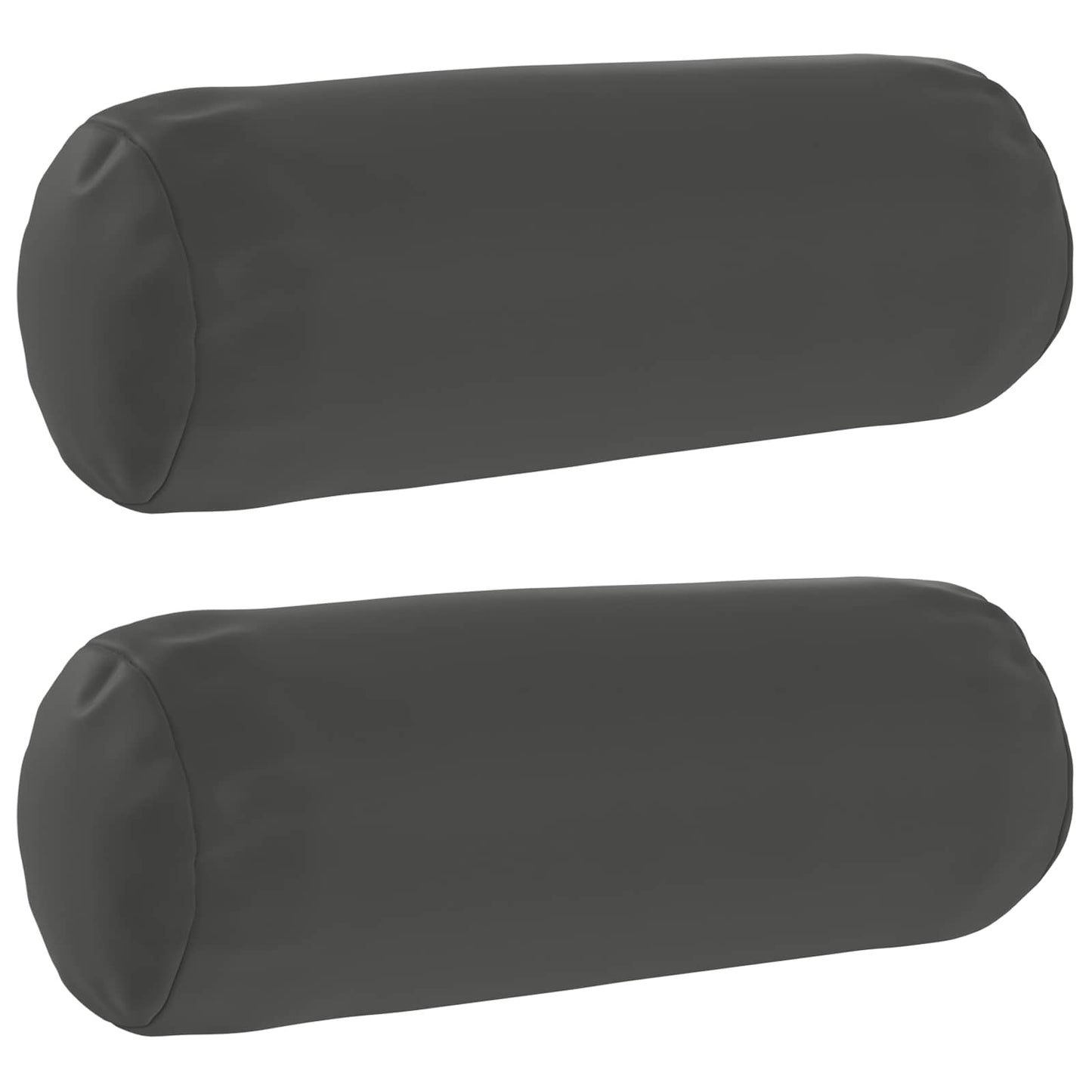 Pudebetræk 2 pcs HEERLEN Antracit Ø 15 x 40 cm Polyester