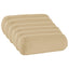 Pudebetræk 6 pcs HEERLEN Beige Ø 15 x 40 cm Polyester