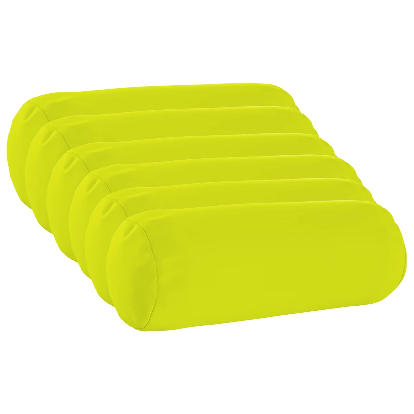 Pudebetræk 6 pcs HEERLEN Lys grøn Ø 15 x 40 cm Polyester