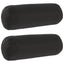 Pudebetræk 2 pcs HEERLEN Sort Ø 15 x 40 cm Polyester