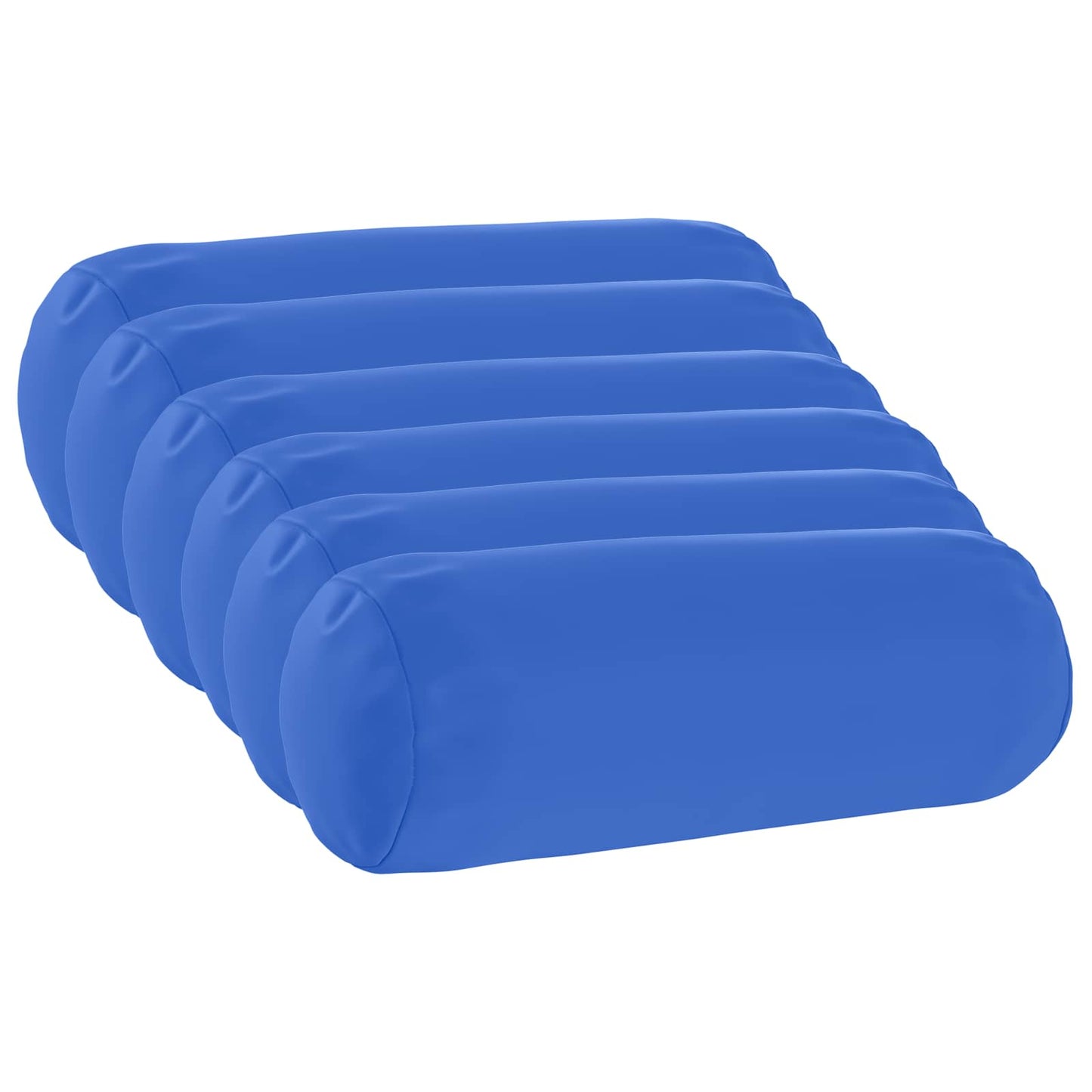 Pudebetræk 6 pcs HEERLEN Kongelig blå Ø 15 x 40 cm Polyester