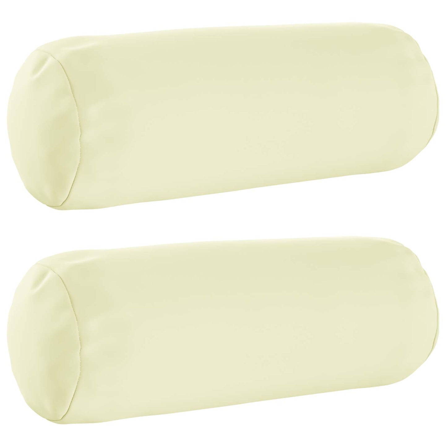 Pudebetræk 2 pcs HEERLEN Cremefarvet Ø 15 x 40 cm Polyester