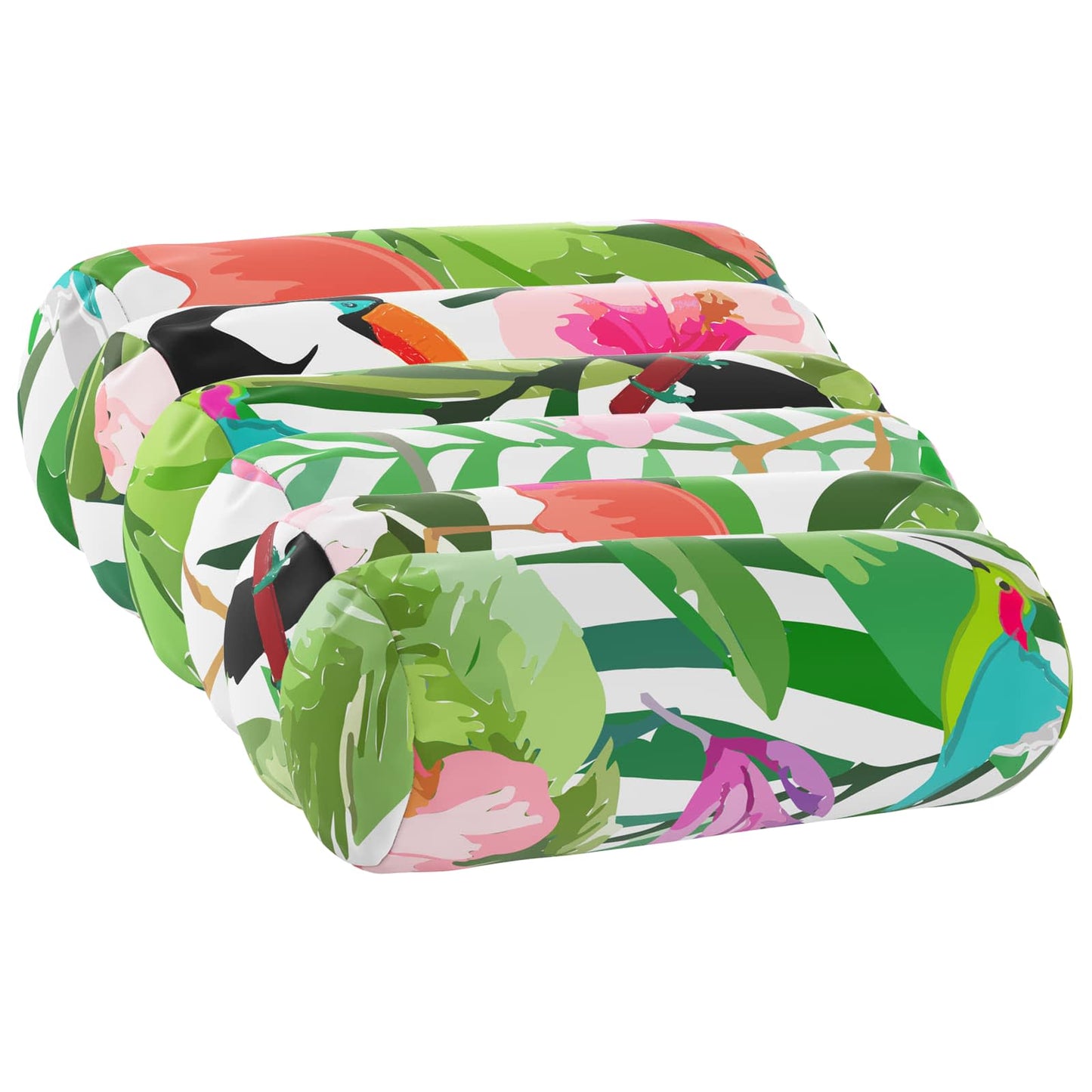 Pudebetræk 6 pcs HEERLEN Flerfarvet Ø 15 x 40 cm Polyester