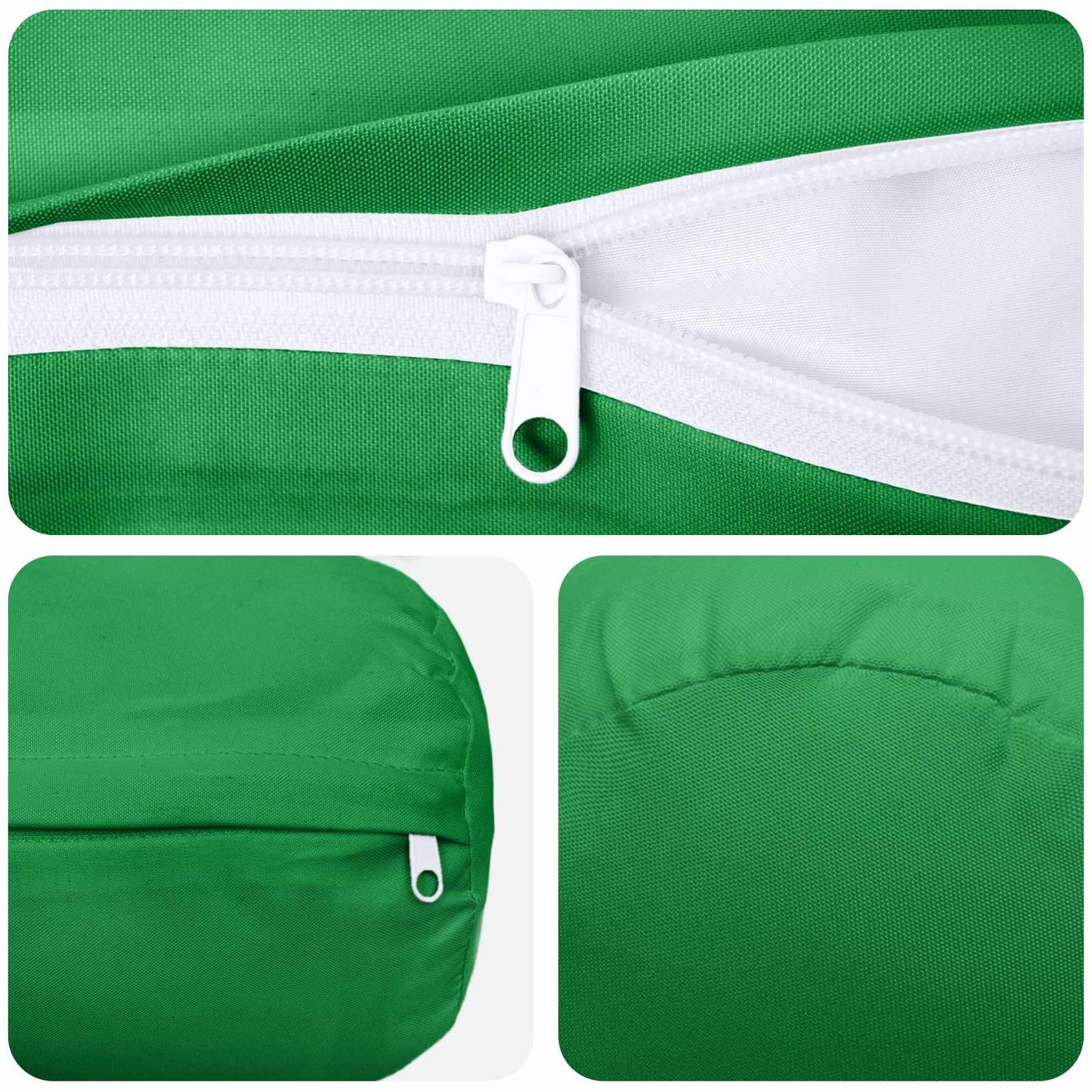 Pudebetræk 6 pcs HEERLEN Grøn Ø 15 x 40 cm Polyester