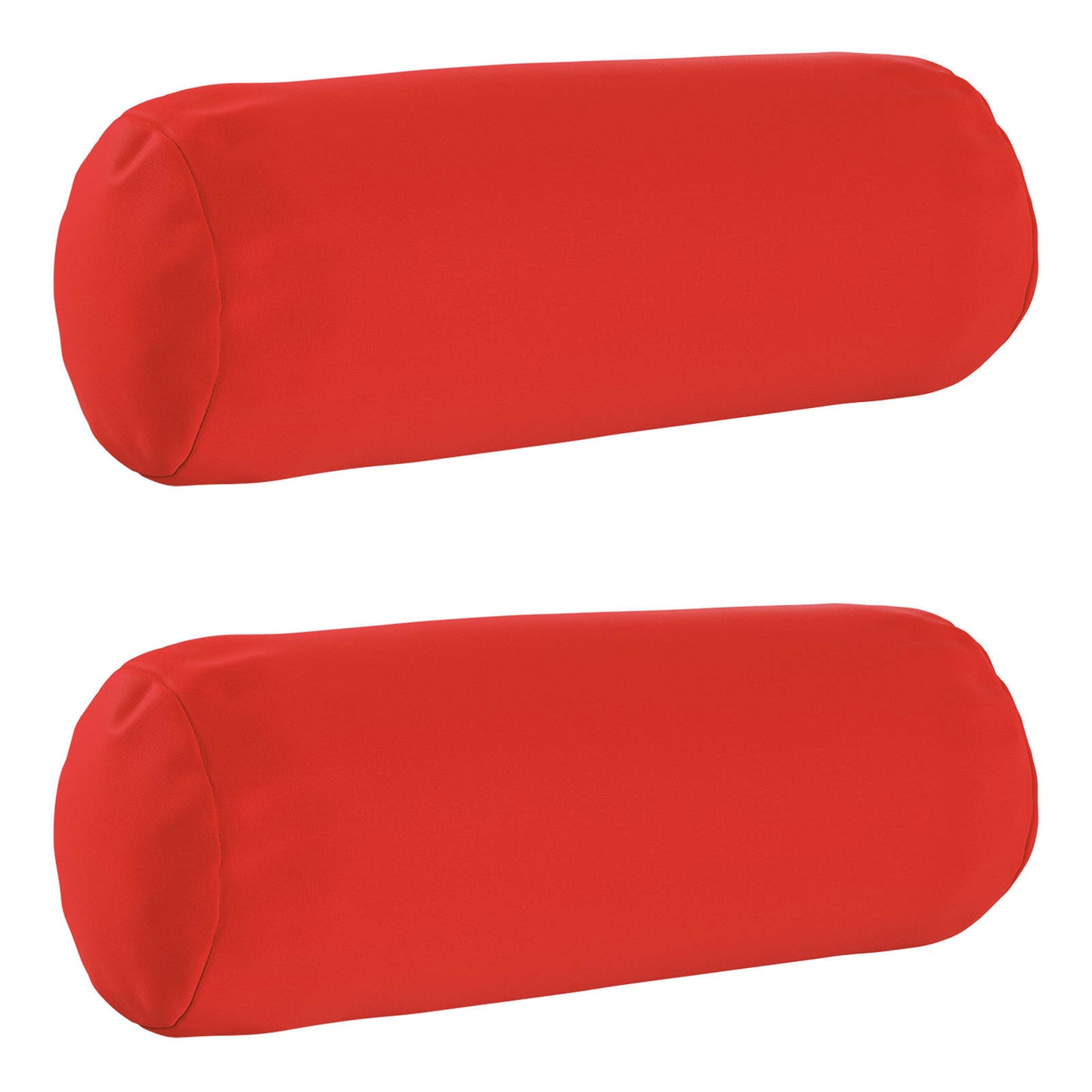 Pudebetræk 2 pcs HEERLEN Rød Ø 15 x 40 cm Polyester