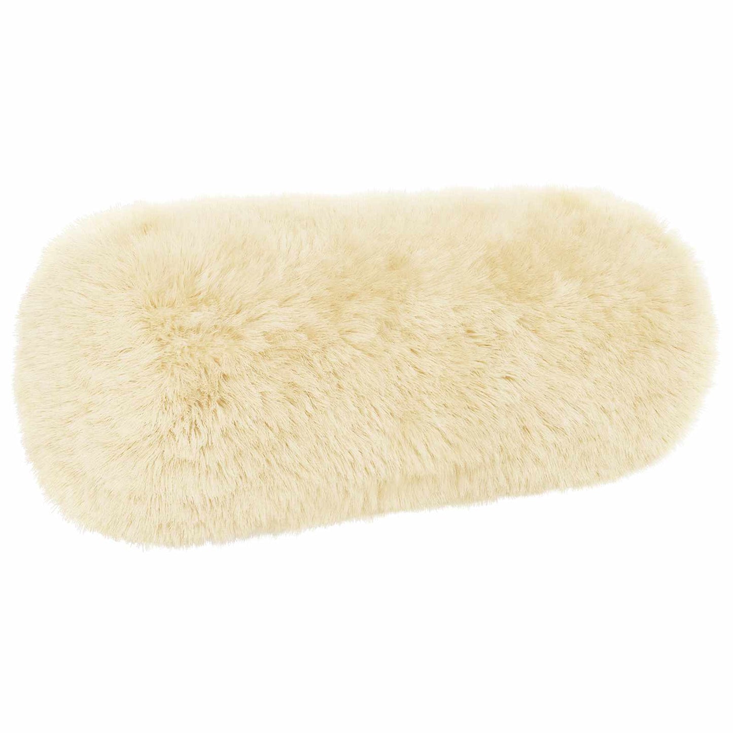 Pudebetræk 2 pcs HEERLEN Cremefarvet Ø 15 x 40 cm PV Fleece