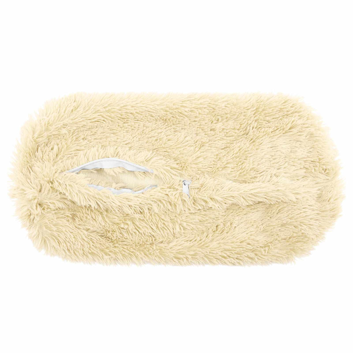 Pudebetræk 2 pcs HEERLEN Cremefarvet Ø 15 x 40 cm PV Fleece