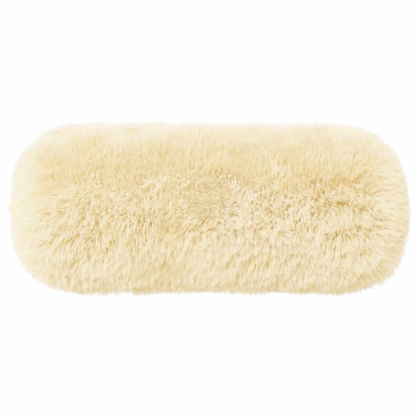 Pudebetræk 2 pcs HEERLEN Cremefarvet Ø 15 x 40 cm PV Fleece