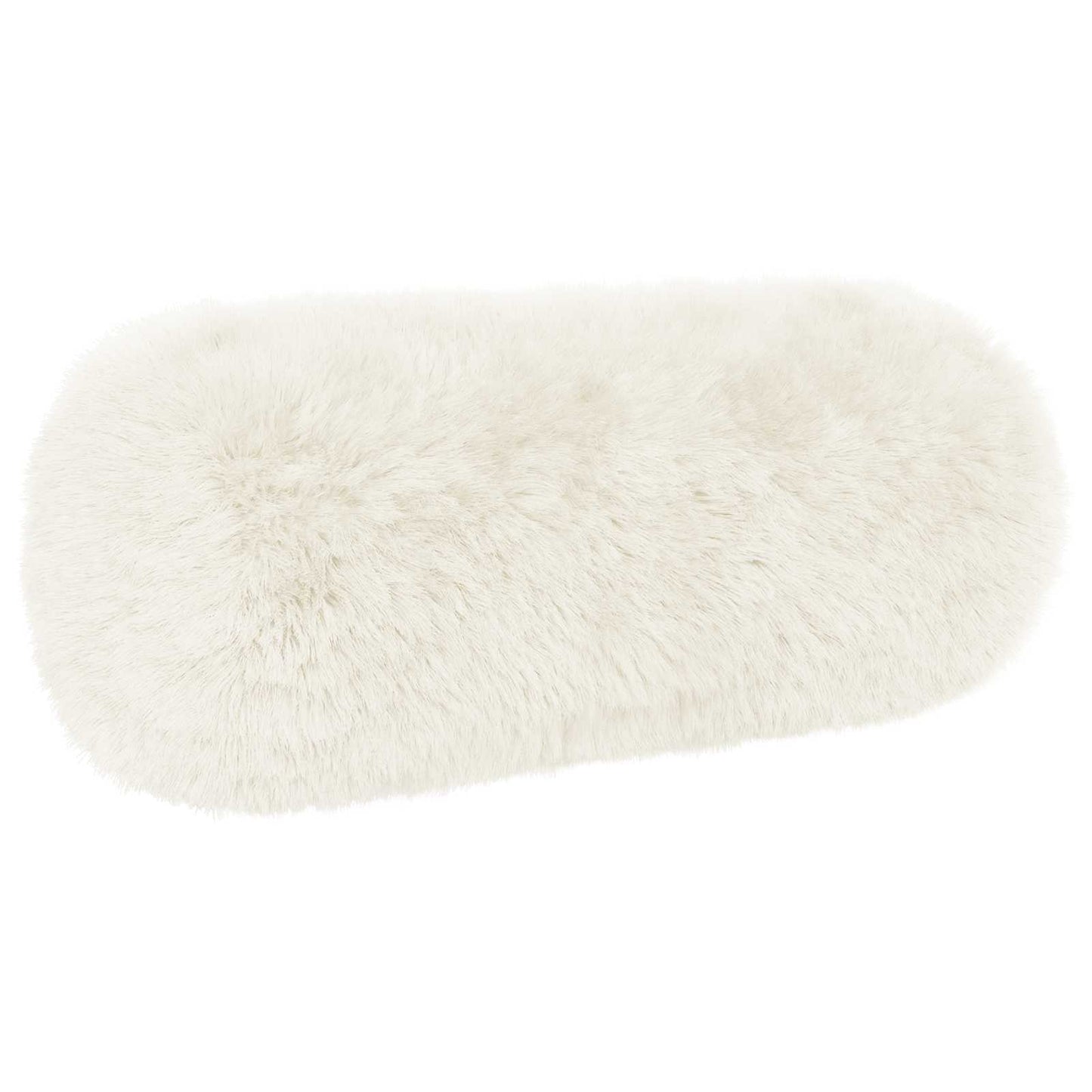 Pudebetræk 2 pcs HEERLEN Hvid Ø 15 x 40 cm PV Fleece
