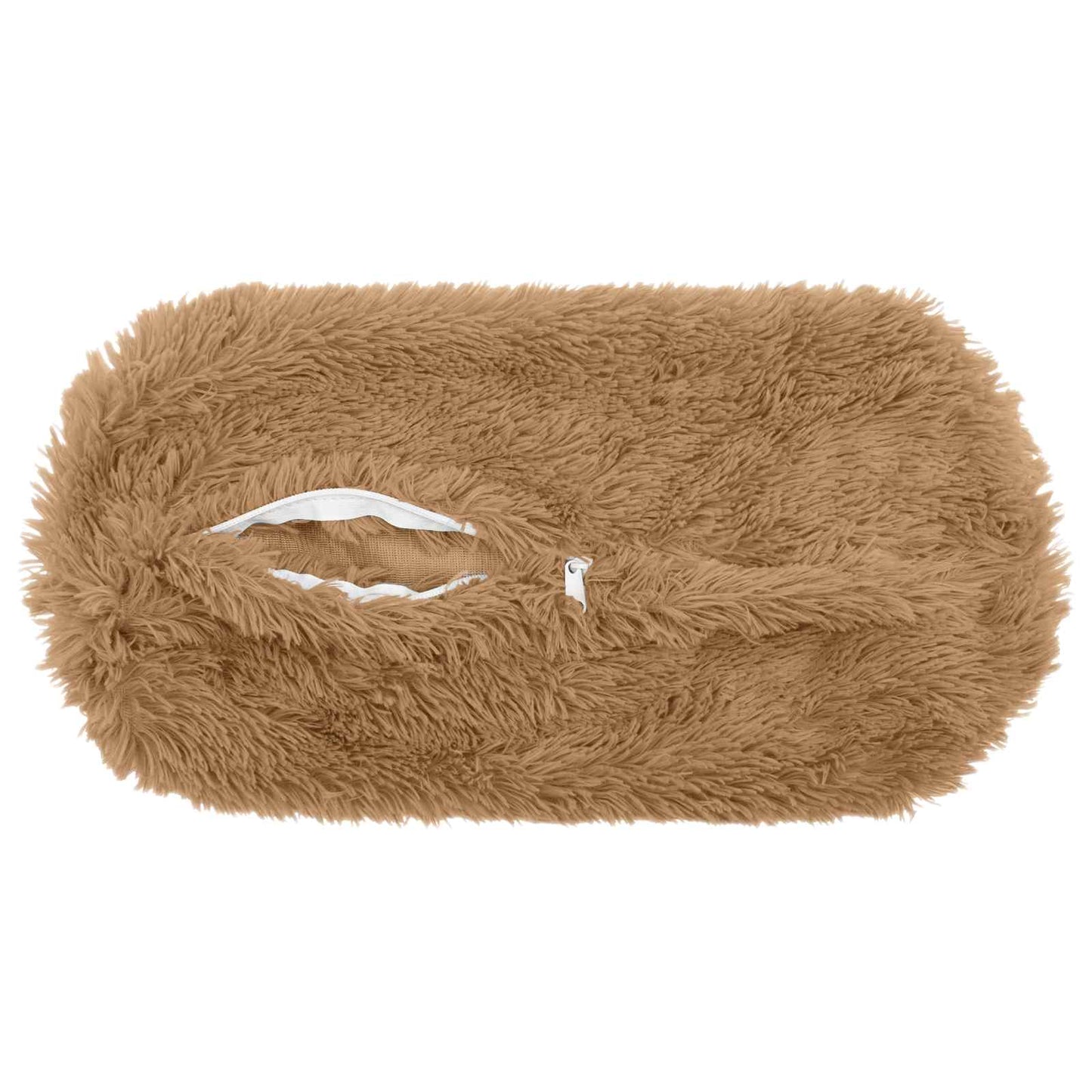 Pudebetræk 2 pcs HEERLEN Gråbrun Ø 15 x 40 cm PV Fleece