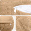 Pudebetræk 2 stk. HEERLEN Cremefarvet Ø 15 x 40 cm