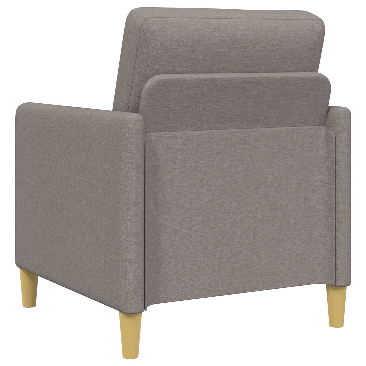 Sofa sæt med opbevaring 2 stk. Gråbrun Polyester