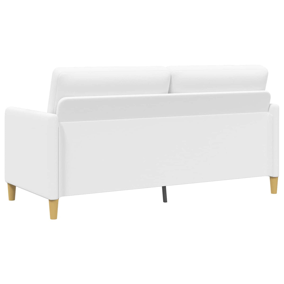 Sofa sæt med opbevaring 2 stk. Hvid Polyester