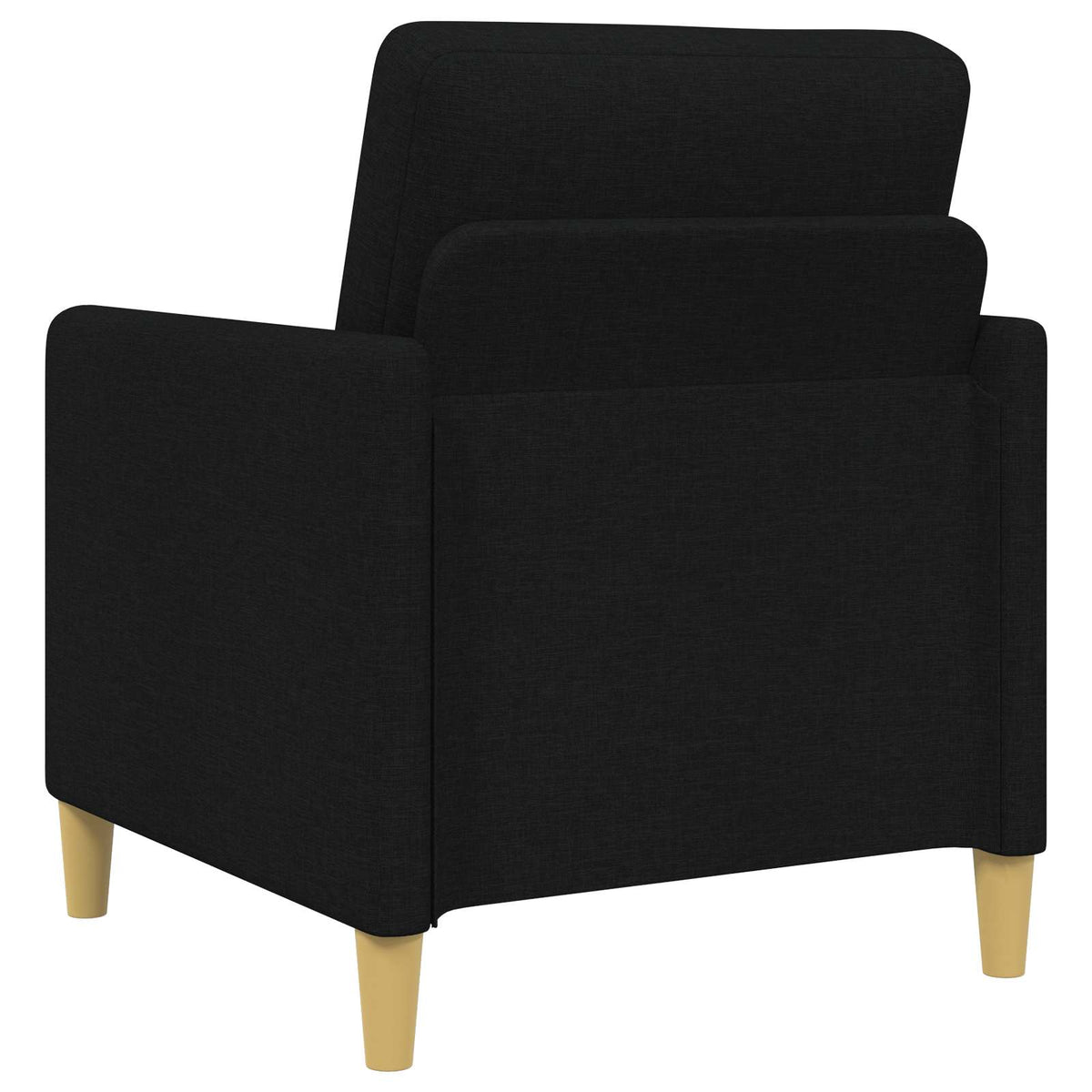 Sofa sæt med opbevaring 2 stk. Sort Polyester