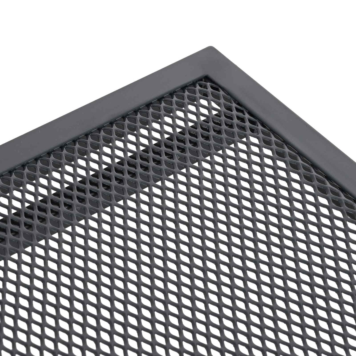 Udvidelig Mesh Spisebord Antracit 212 x 90 x 76 cm Stål