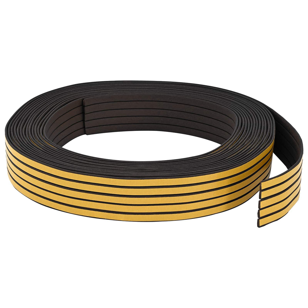 Selvklebende vindues tætningsbånd Sort 9 x 3 mm 50 m EPDM-skum