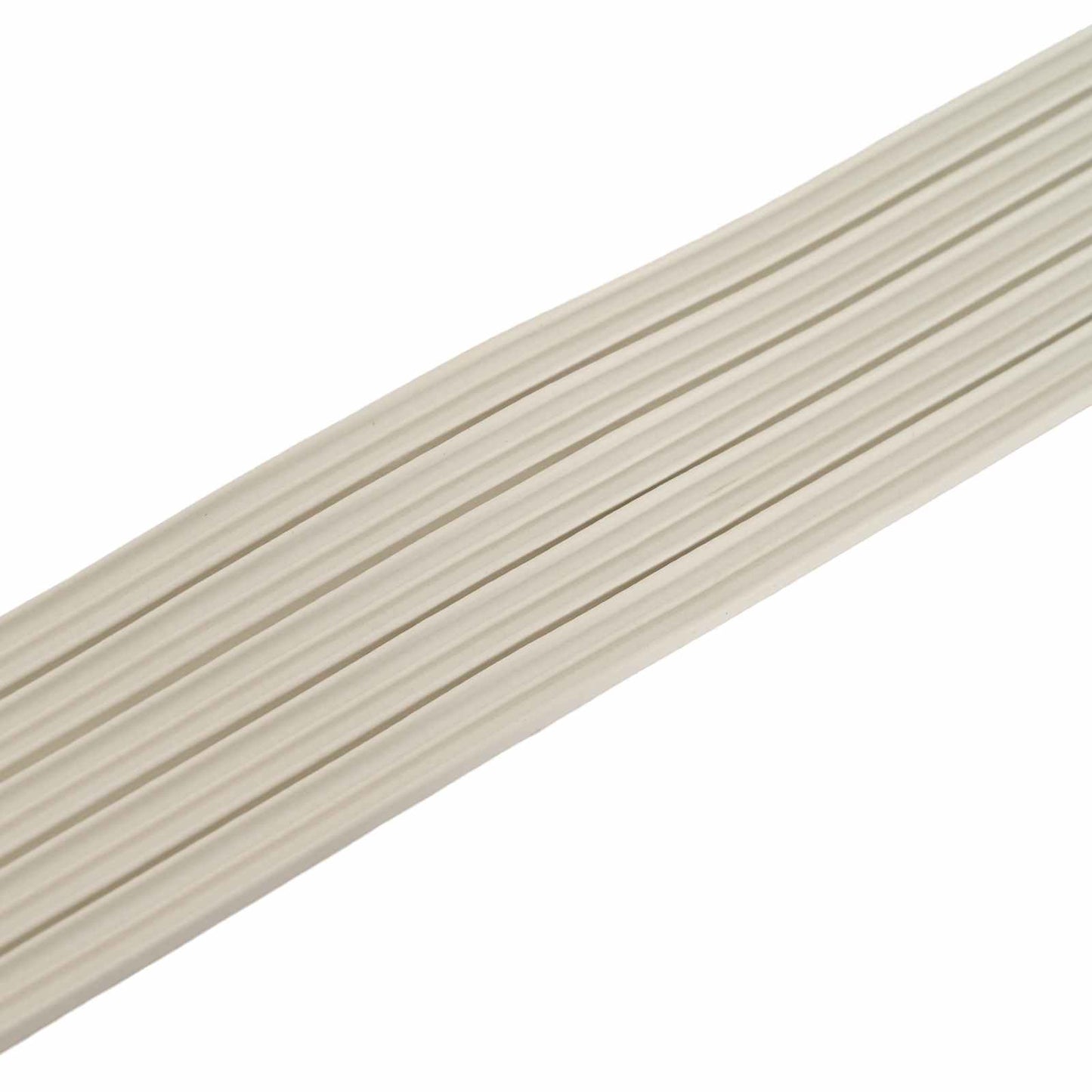 Selvklebende vindues tætningsbånd Hvid 9 x 4 mm 100 m EPDM-skum