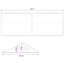 Garage Gulvforsegling Sort 112 x 20 mm 2,5 m EPDM gummi