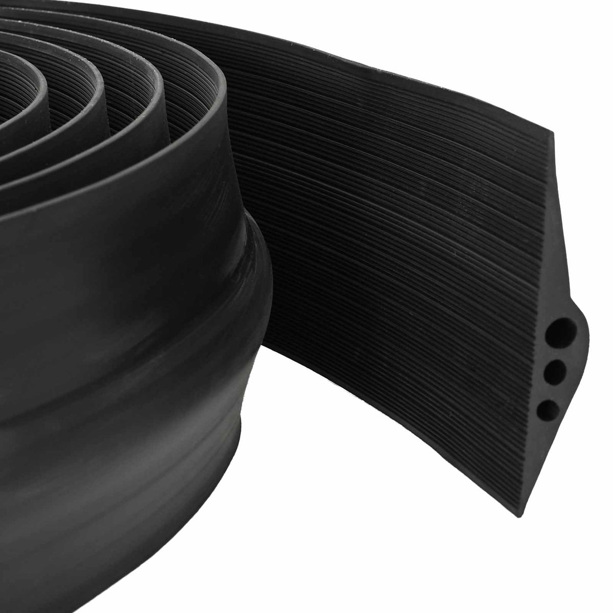 Garage Gulvforsegling Sort 112 x 20 mm 12 m EPDM gummi