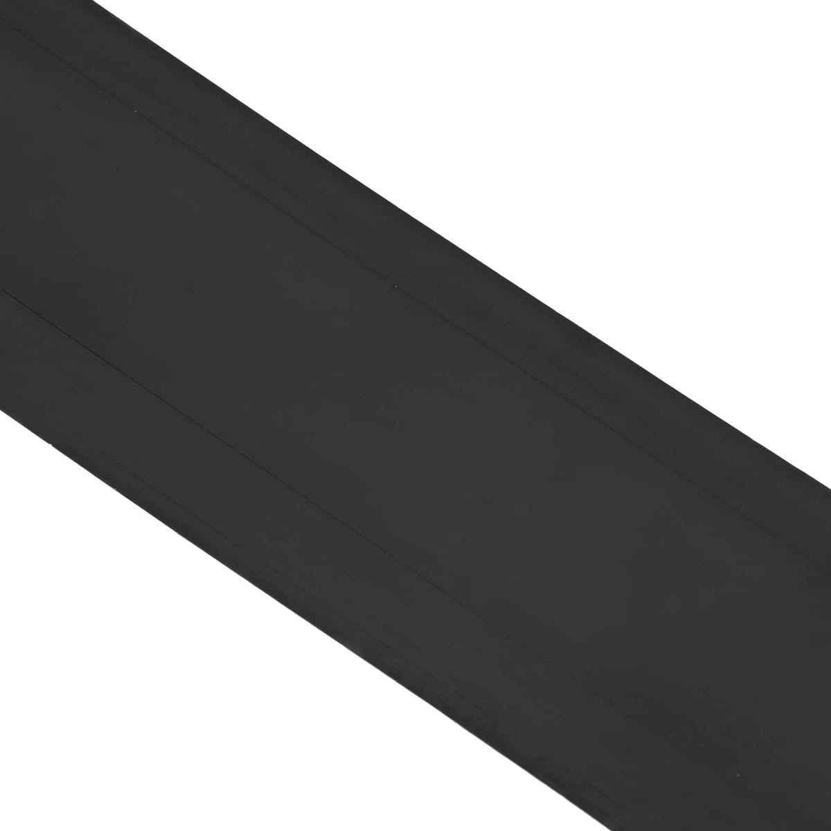 Garage Dør Tætning Sort 52 x 2 mm 5,5 m PVC
