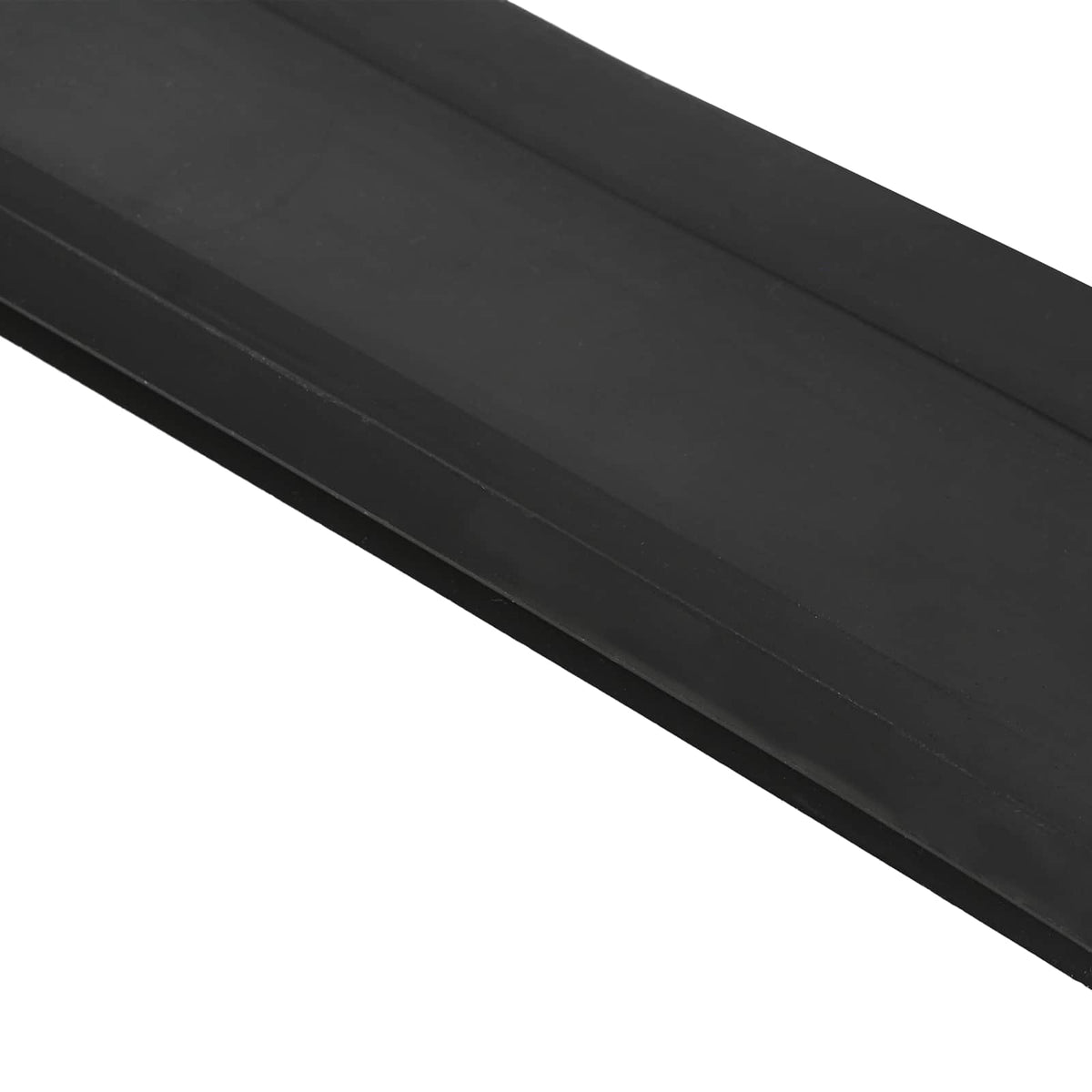 Garage Dør Tætning Sort 52 x 2 mm 5,5 m PVC