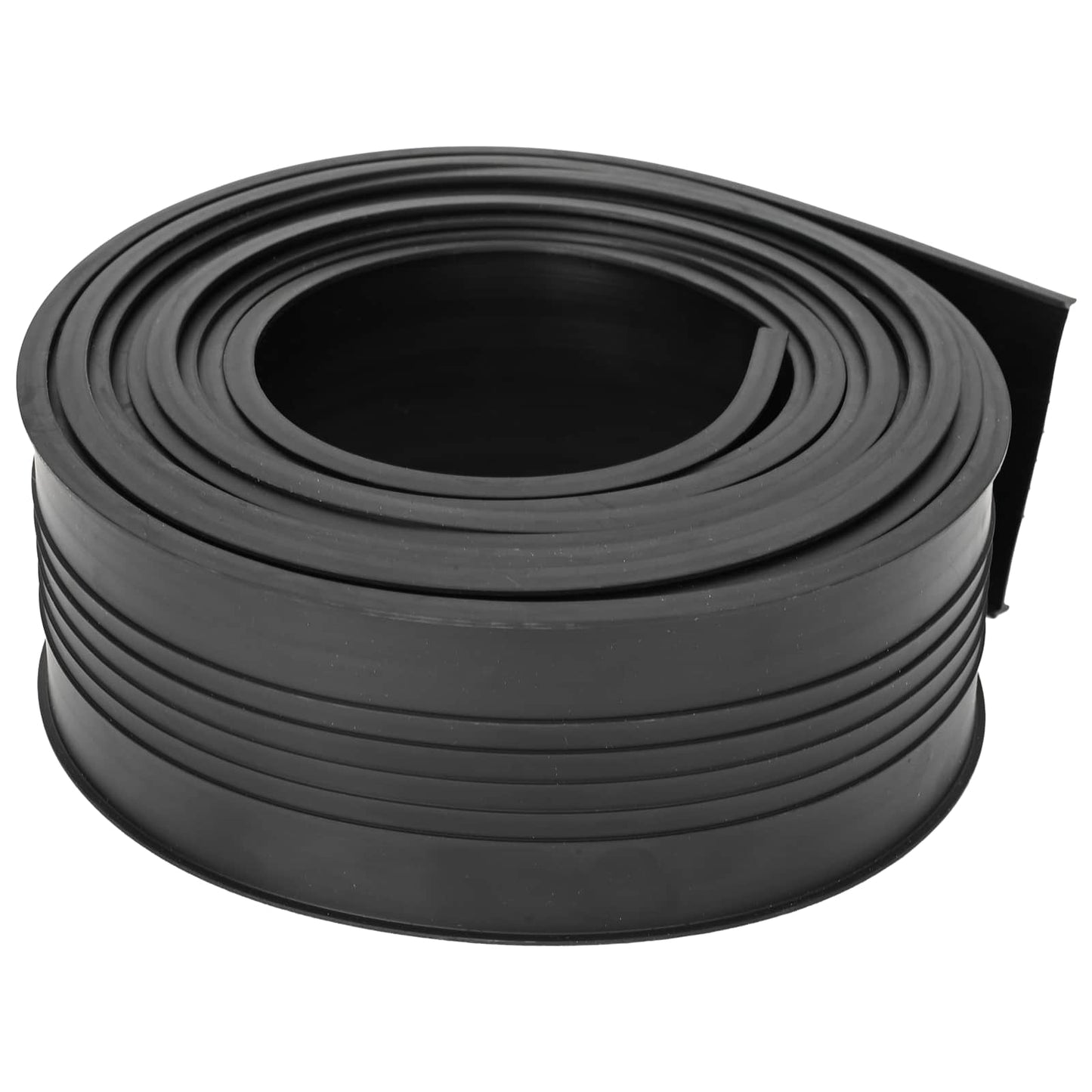 Garage Dør Tætning Sort 70 x 6 mm 4,5 m PVC