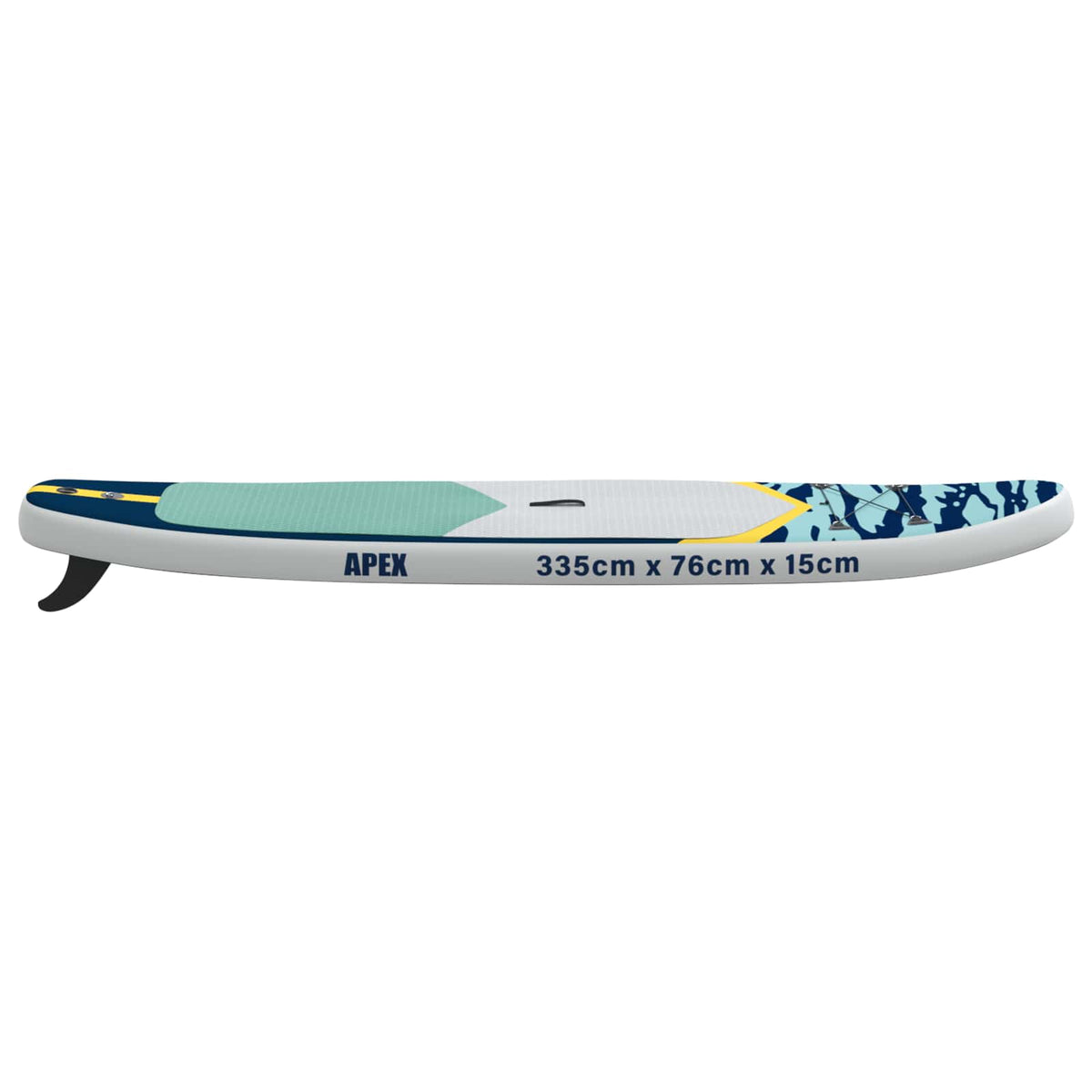 Oppustelig Stand Up Paddle Board APEX 335 x 76 x 15 cm Blå