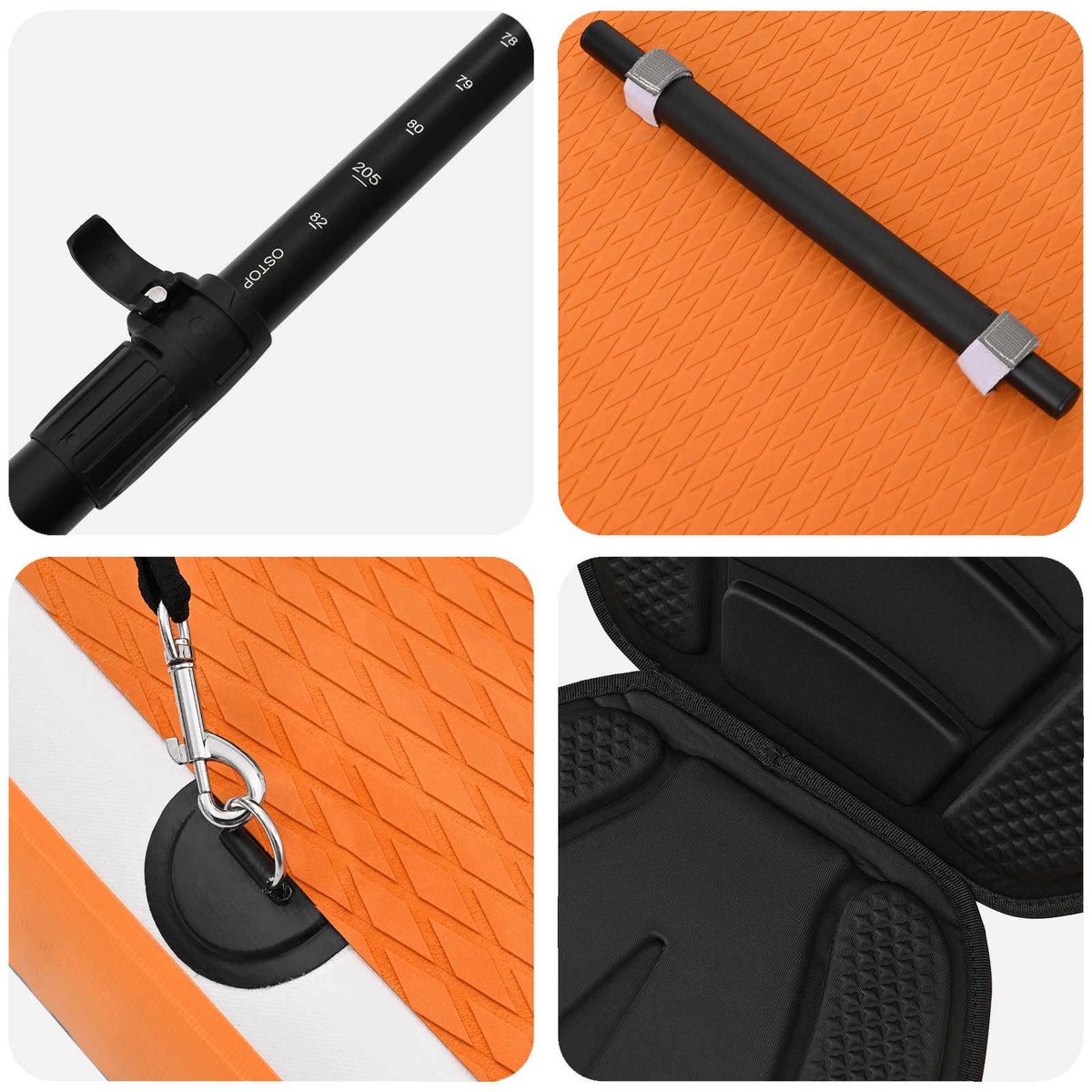 SUP board med sæde 2-i-1 TRITON 335 x 76 x 15 cm Blå