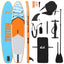 SUP board med sæde 2-i-1 TRITON 366 x 81 x 15 cm Blå