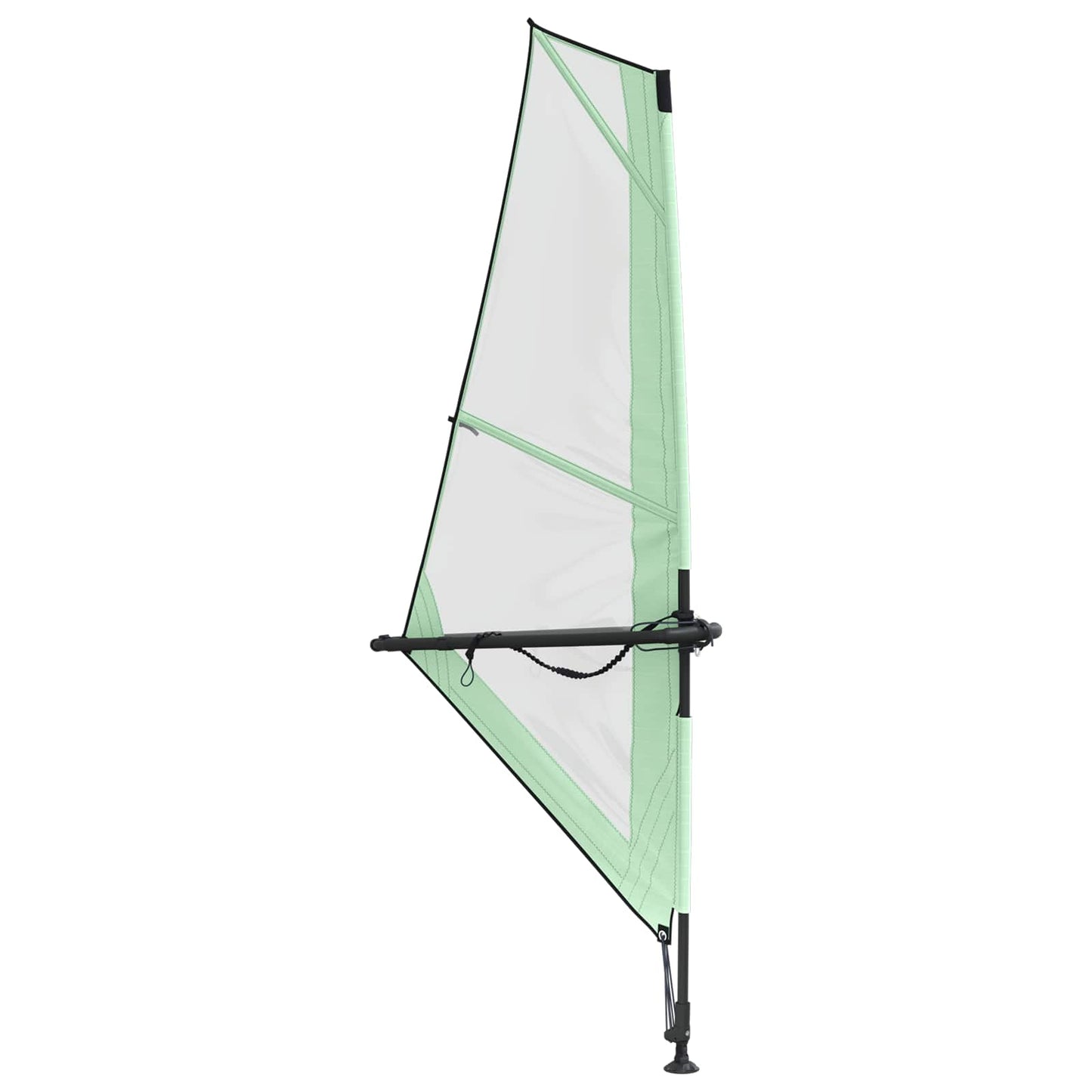 Oppusteligt SUP Board med Sejl POSEIDON 330 x 76 x 15 cm Grøn
