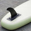 SUP fin 3,5 x 18 x 21,5 cm Nylon Sort