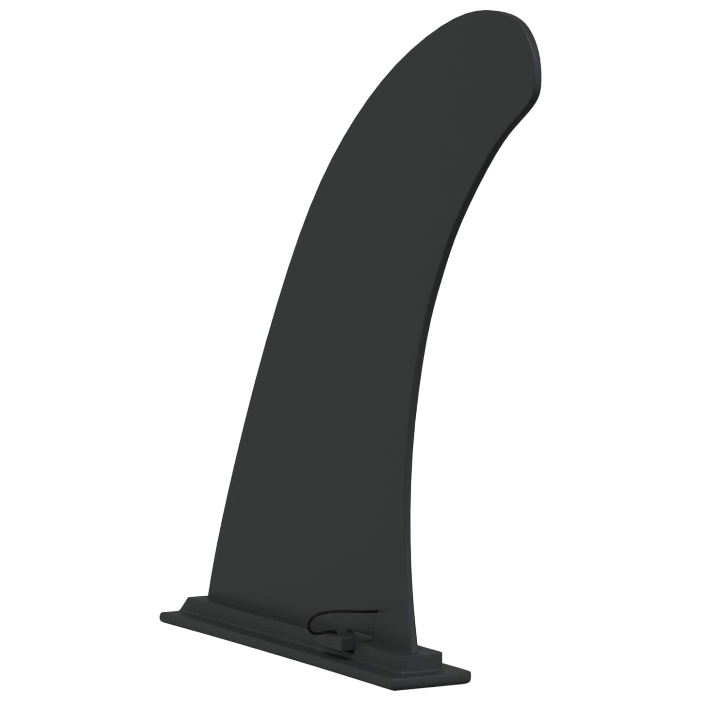 SUP fin 3,5 x 18 x 21,5 cm Nylon Sort