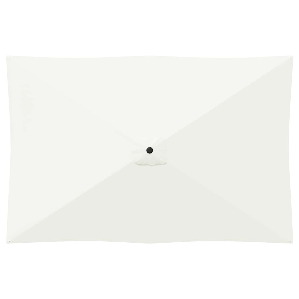 Havesol 200 x 300 cm Polyester Rektangulær Cremefarvet