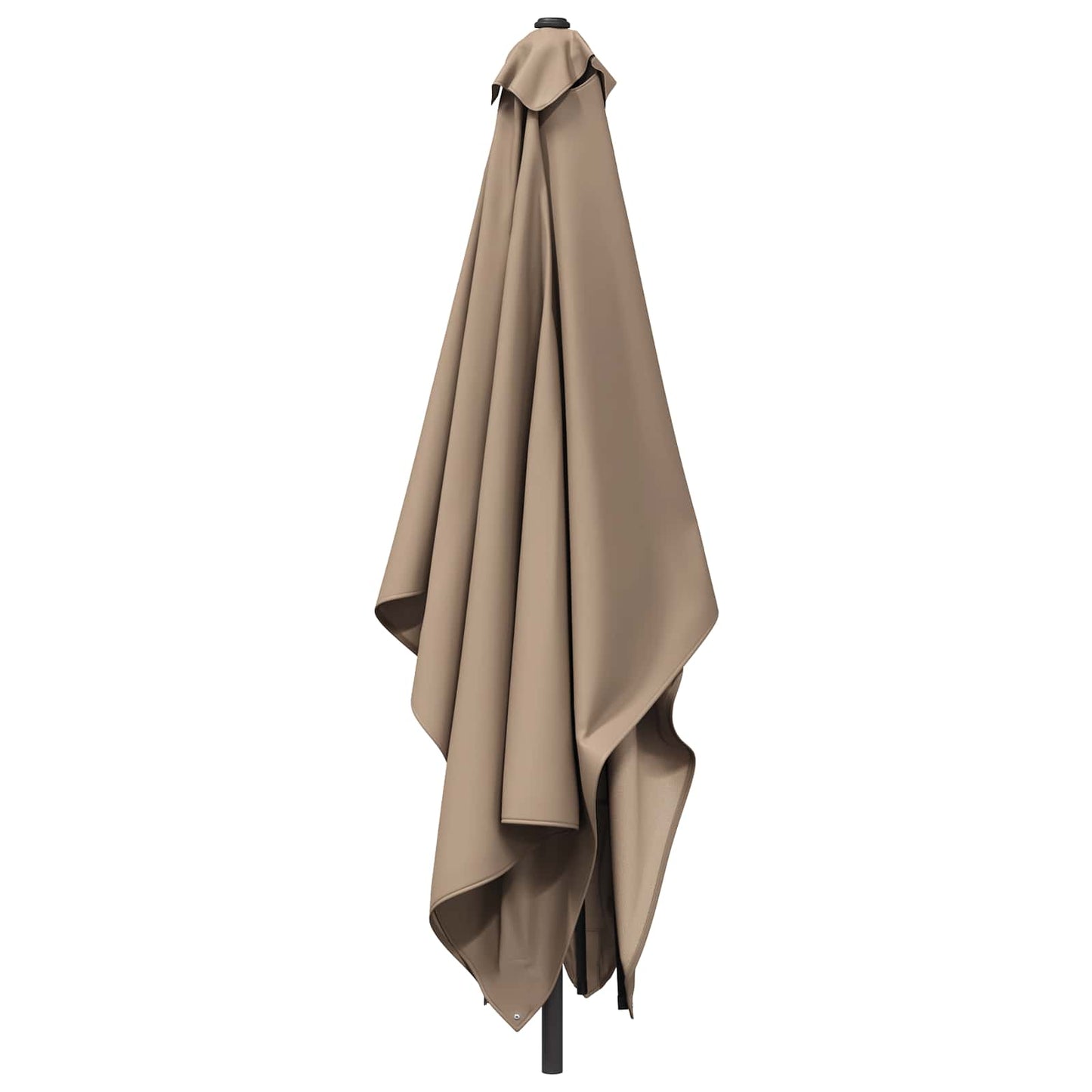 Havesol 200 x 300 cm Polyester Rektangulær Gråbrun