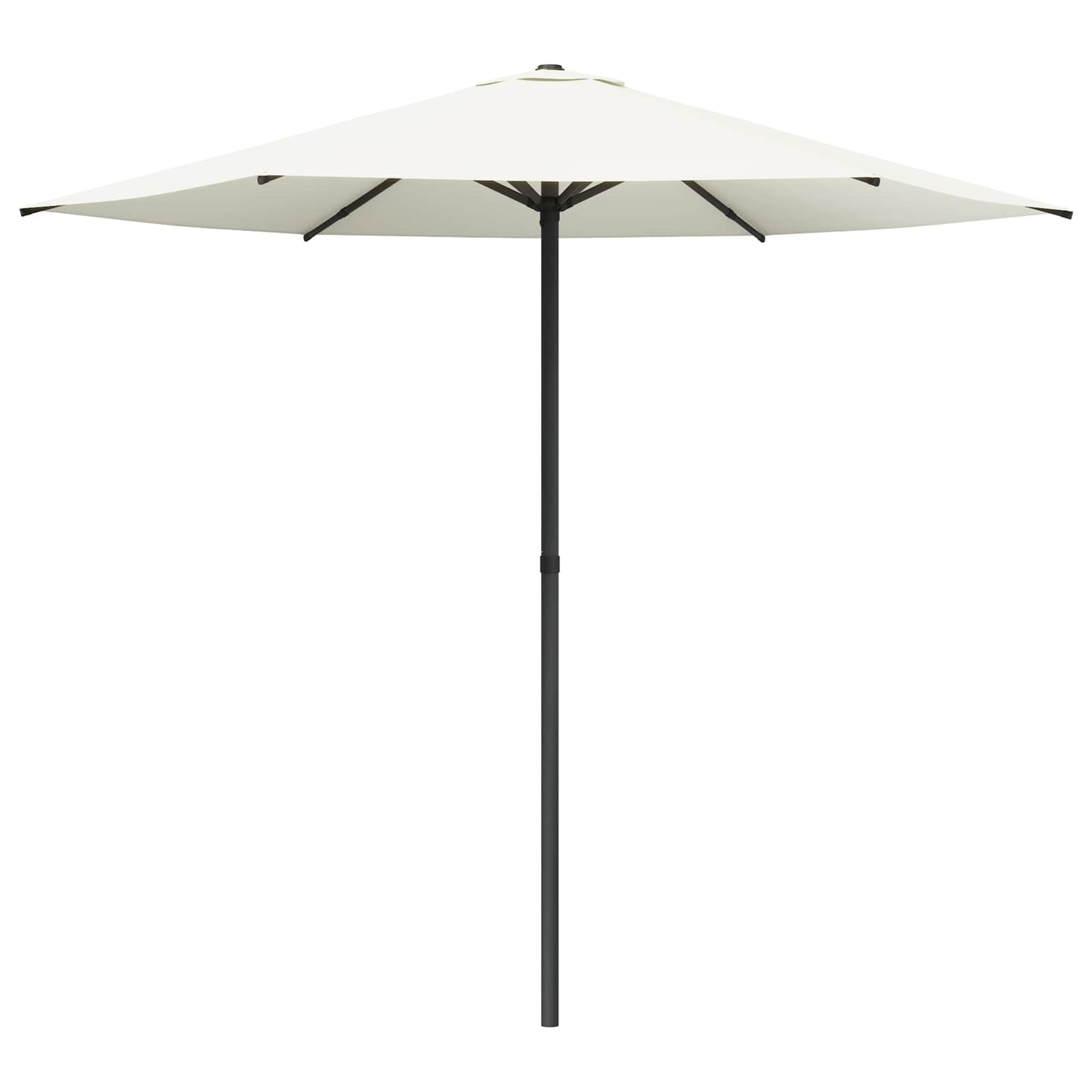 Havesol 230 x 230 cm Polyester Rektangulær Cremefarvet