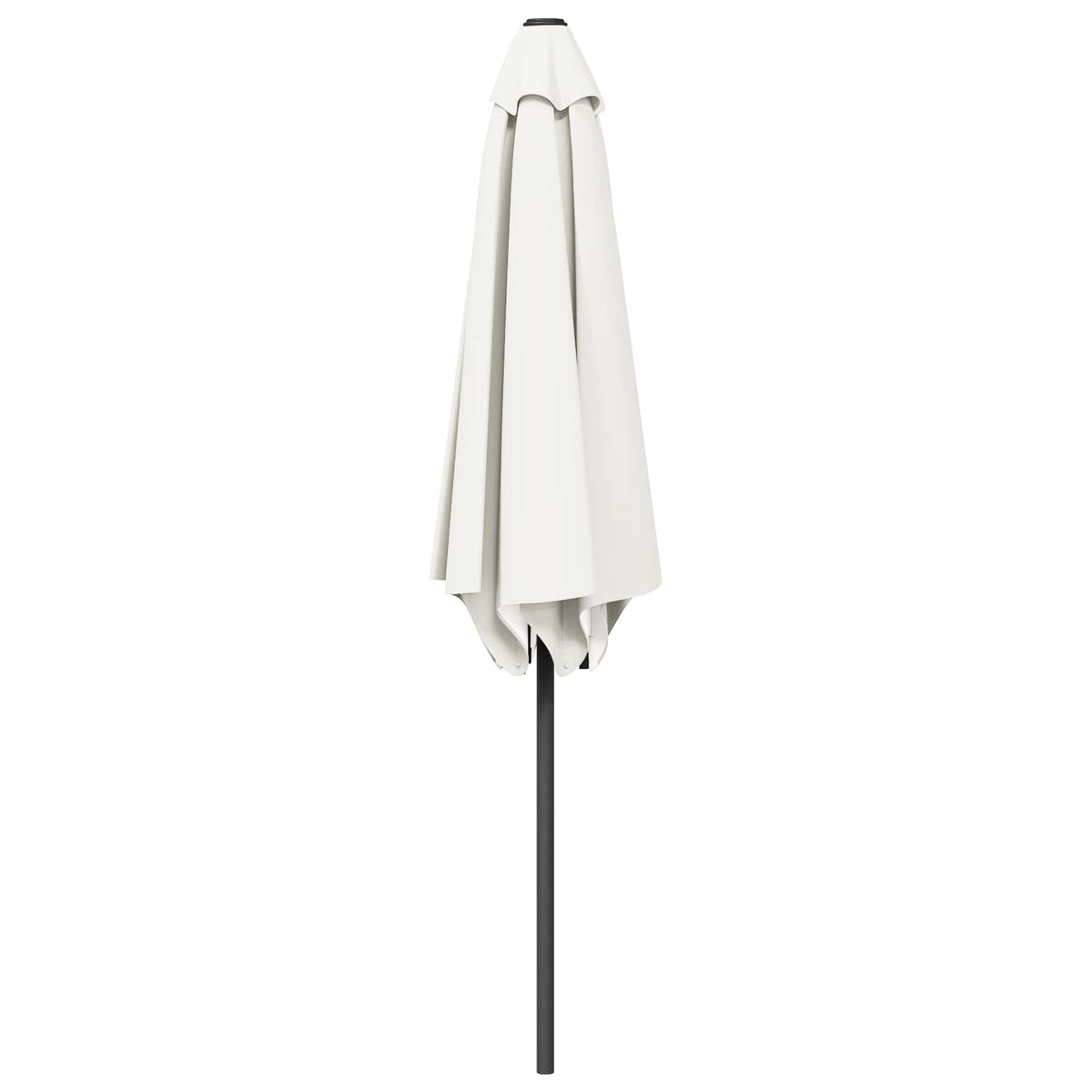 Havesol 230 x 230 cm Polyester Rektangulær Cremefarvet
