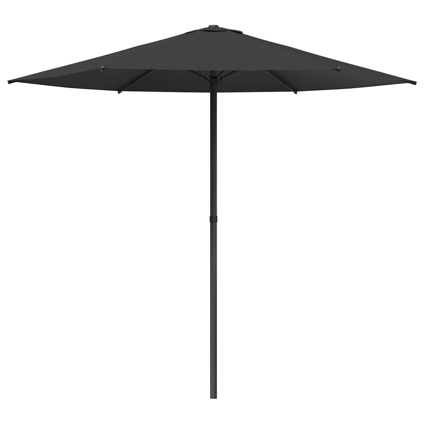 Havesol 230 x 230 cm Polyester Rektangulær Antracit