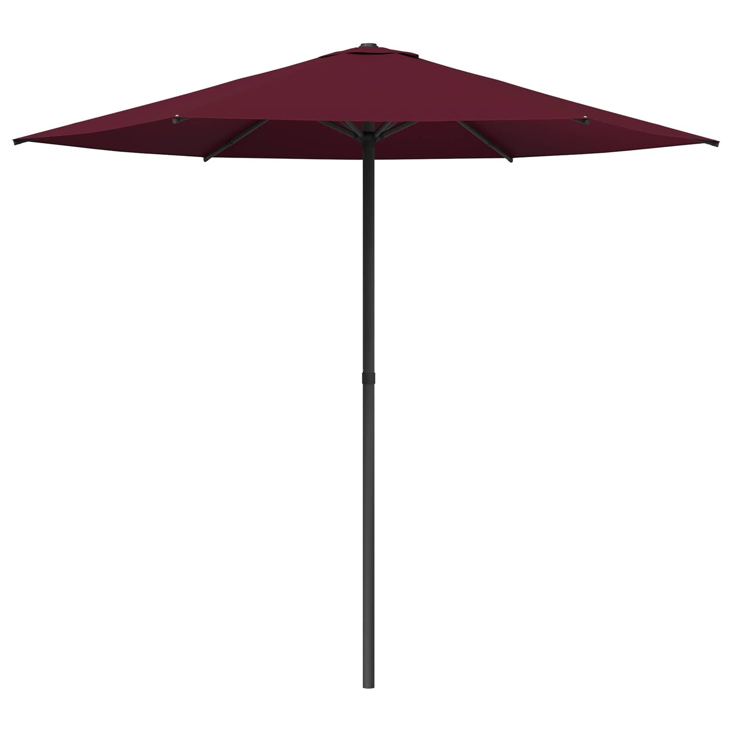 Havesol 230 x 230 cm Polyester Rektangulær Bordeaux Rød