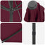 Havesol 270 x 270 cm Polyester Rektangulær Bordeaux Rød