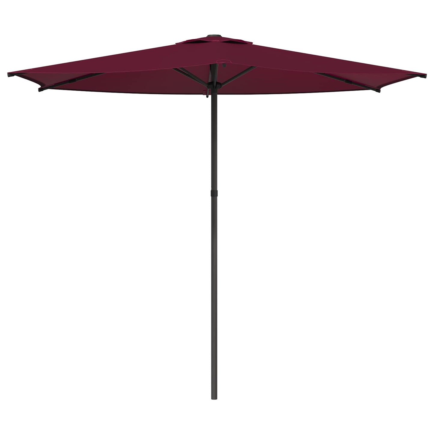 Havesol 270 x 270 cm Polyester Rektangulær Bordeaux Rød