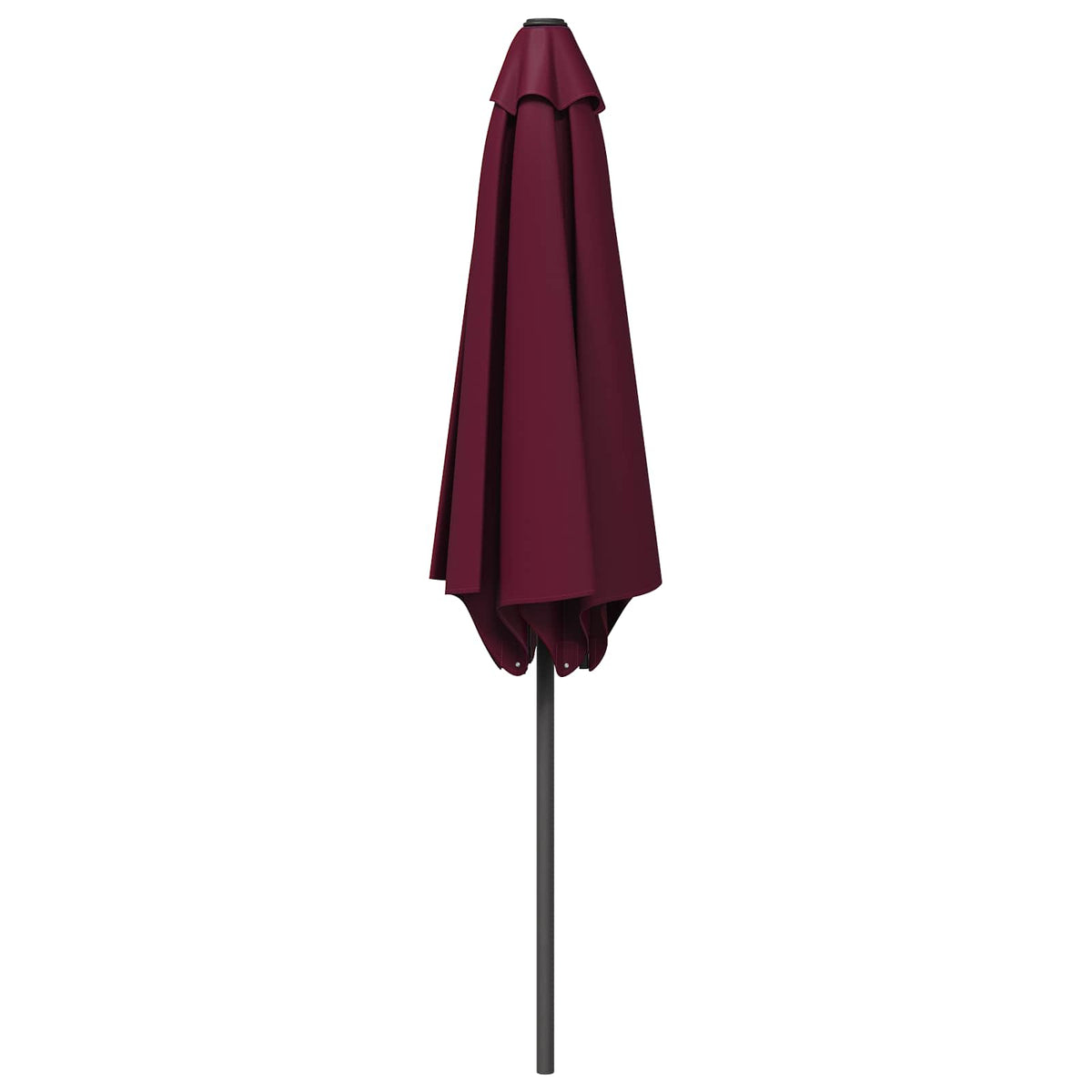 Havesol 270 x 270 cm Polyester Rektangulær Bordeaux Rød