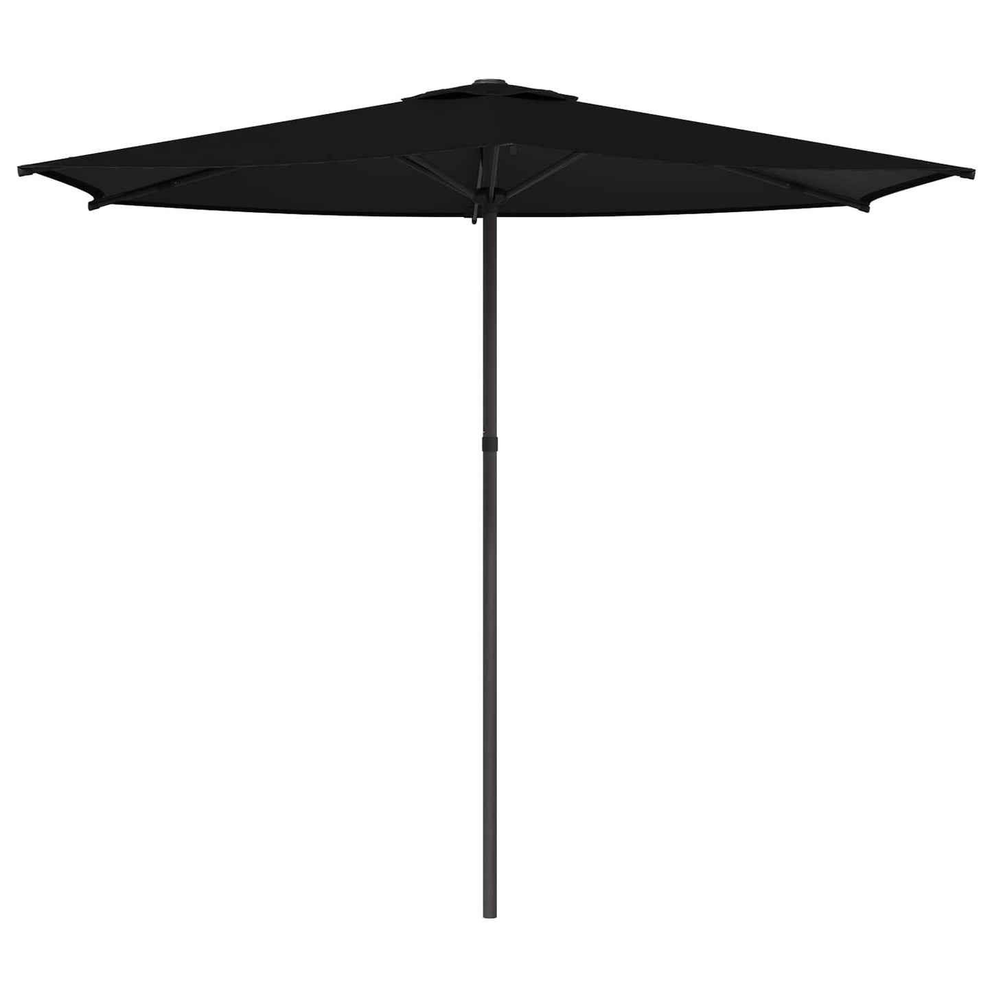 Havesol 270 x 270 cm Polyester Rektangulær Sort